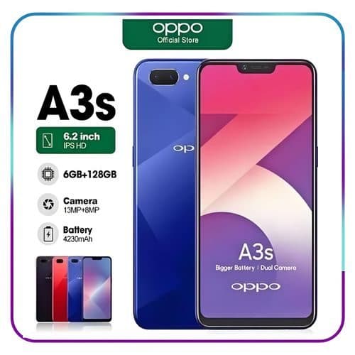 Renewed A3S 6.2 pouces IPS + R